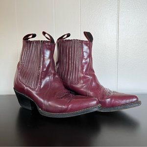 Vintage Western Chelsea Boots